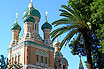 Eglise Russe De Nice Sur La Riviera Française